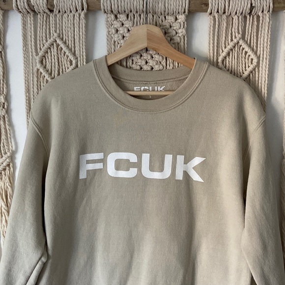 NWOT FCUK Crewneck - Picture 1 of 4